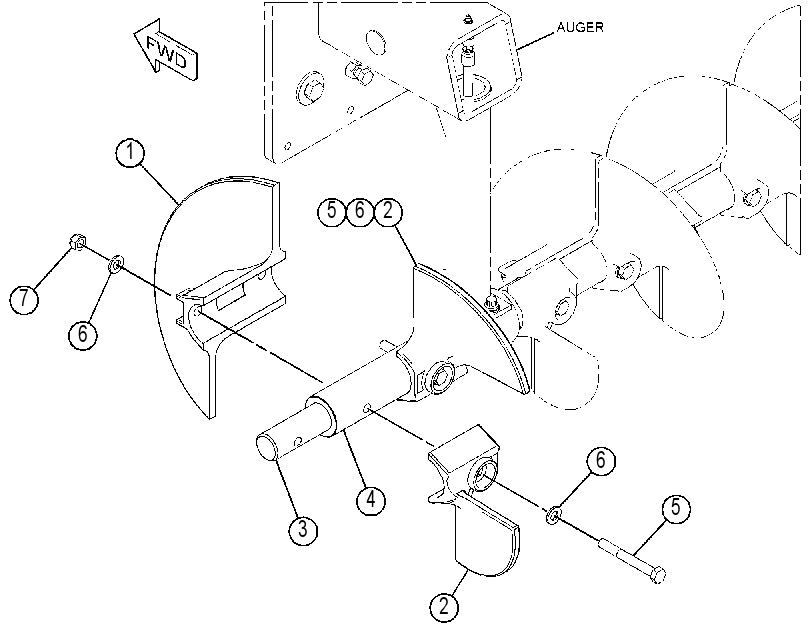 EXTENSION GP-AUGER 4386149 CAT
