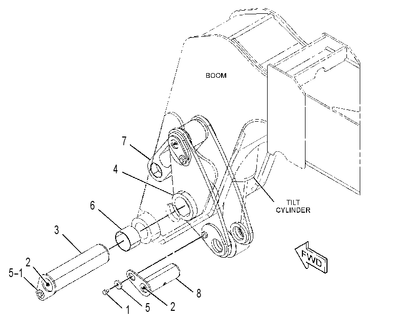 LINKAGE GP-WORK TOOL 4393333 CAT
