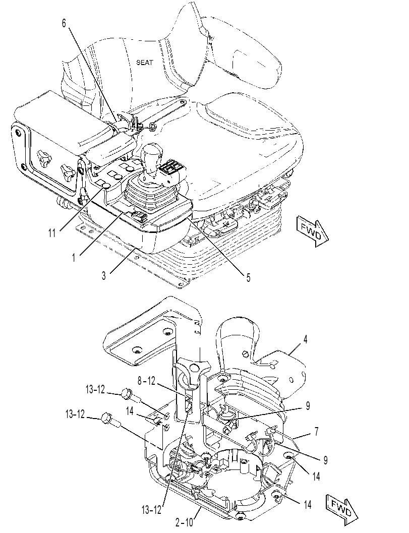 KIT-JOYSTICK CONTROL 4353402 CAT