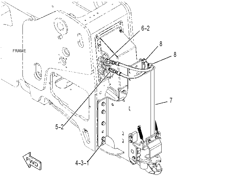 HITCH GP-TOWING 4406196 CAT