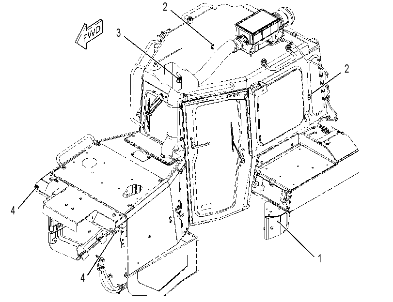 MOUNTING GP-LIGHTING 4265280 CAT