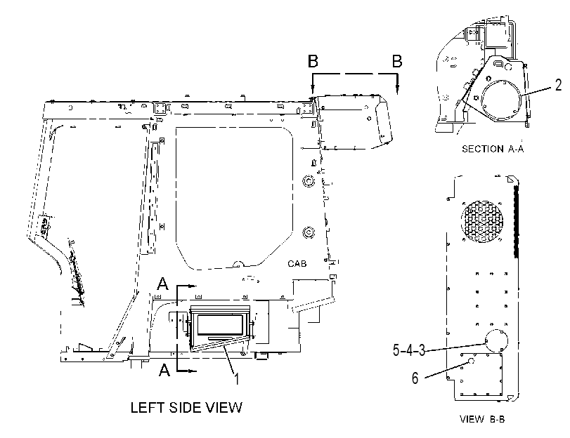 DUCT & FILTER GP-CAB AIR 3750201 CAT