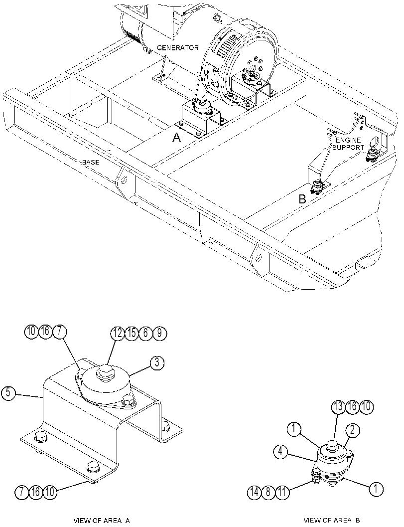 MOUNTING GP-BEAM 4490648 CAT