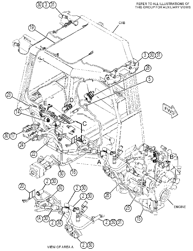 CONVERSION GP-ELECTRICAL 3186107 CAT