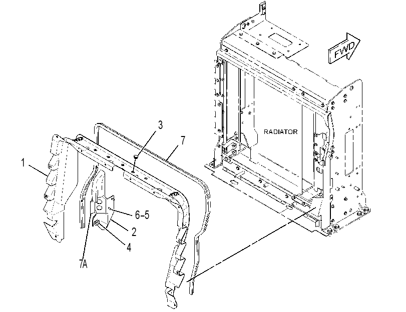 BAFFLE GP 3649858 CAT