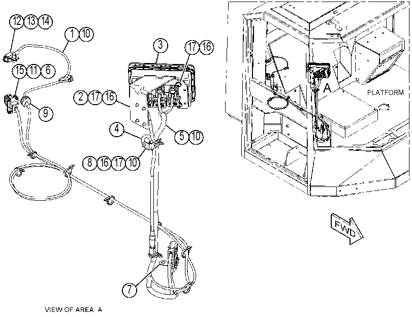 WIRING GP-OBJECT DETECTION 4174987 CAT