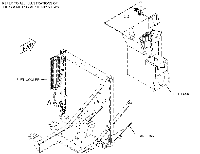 HEATER GP-FUEL 3868424 CAT