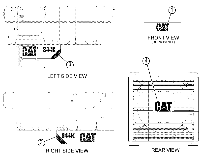 Плёнка 3868745 CAT