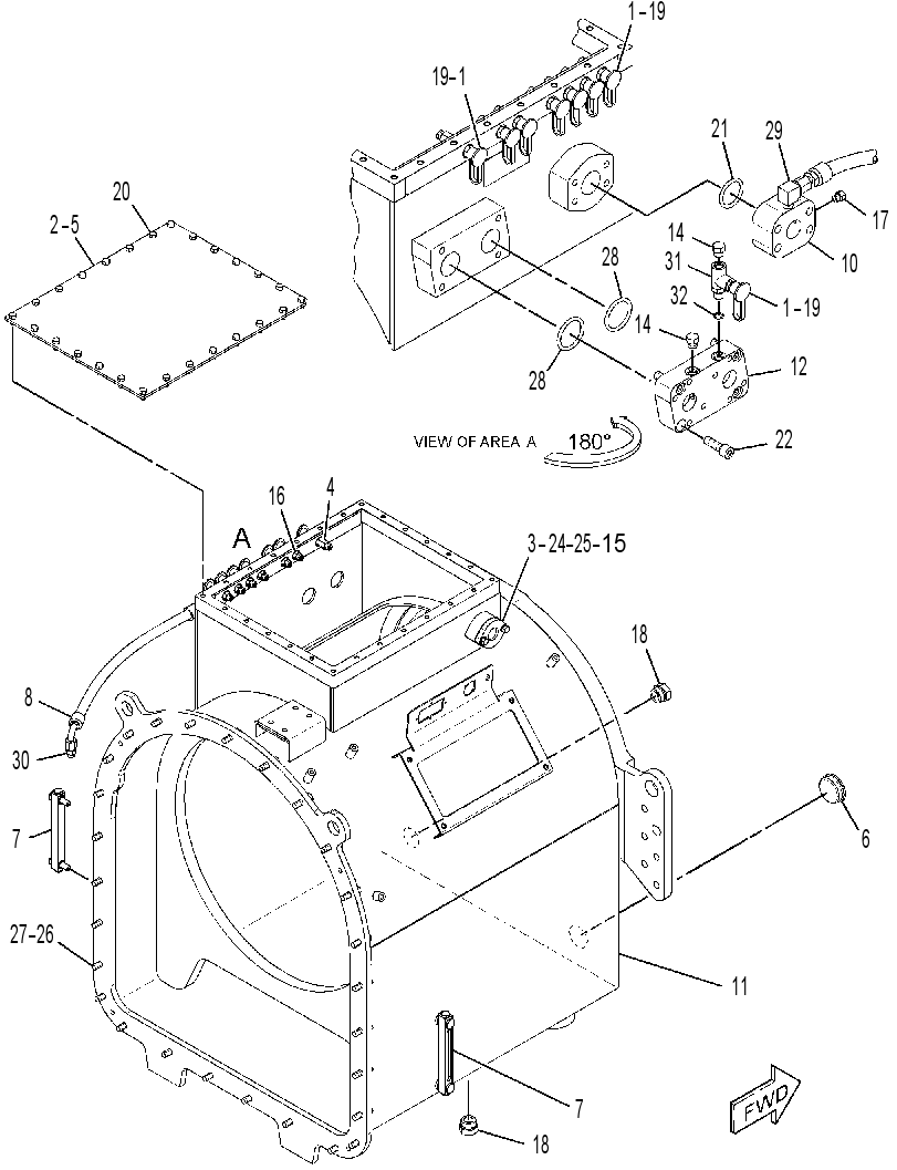 CASE & PARTS GP-TRANSMISSION 2698134 CAT