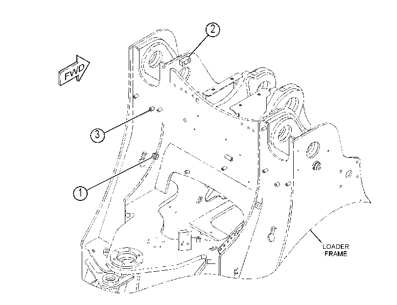BOSS GP-LOADER FRAME 3767284 CAT