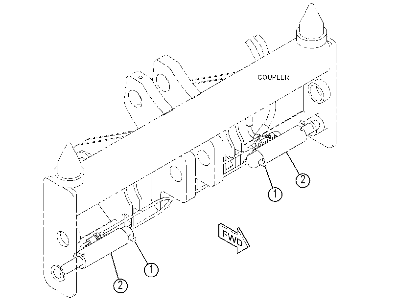 CYLINDER & MTG GP-COUPLER 4402190 CAT