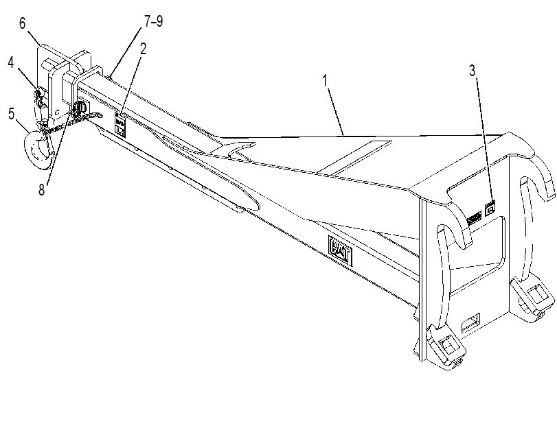 ARM GP-MATERIAL HANDLING 2899885 CAT