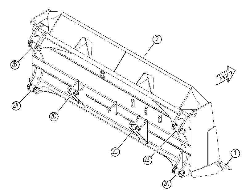 BLADE & EDGE GP-SEMI-UNIVERSAL 3878319 CAT