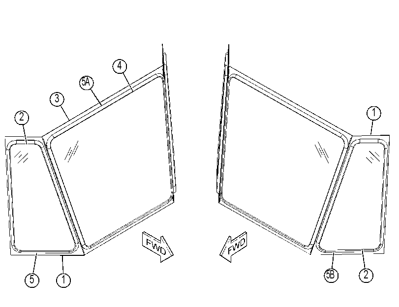 WINDOW GP-FRONT 3937845 CAT