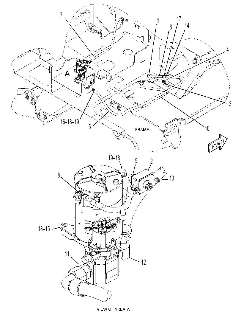 FILLER GP-HYDRAULIC OIL 4189438 CAT