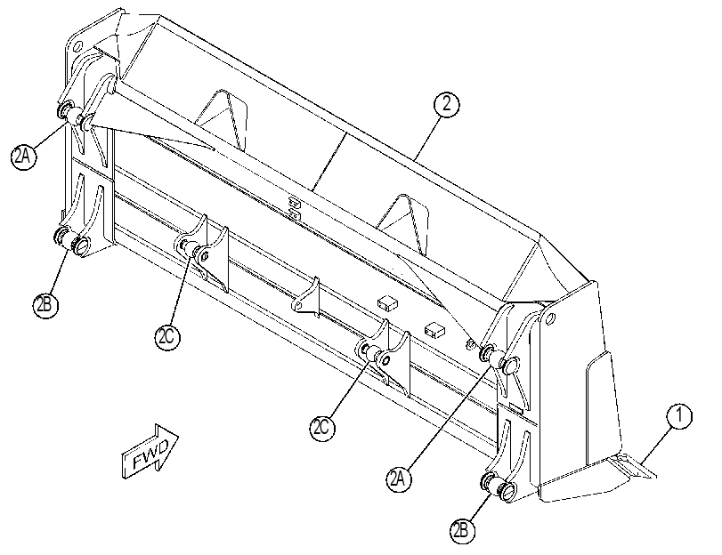 BLADE & EDGE GP-SEMI-UNIVERSAL 4427994 CAT