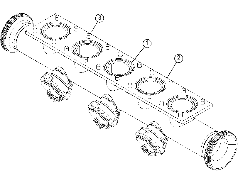 MANIFOLD & MOUNTING GP 4555451 CAT