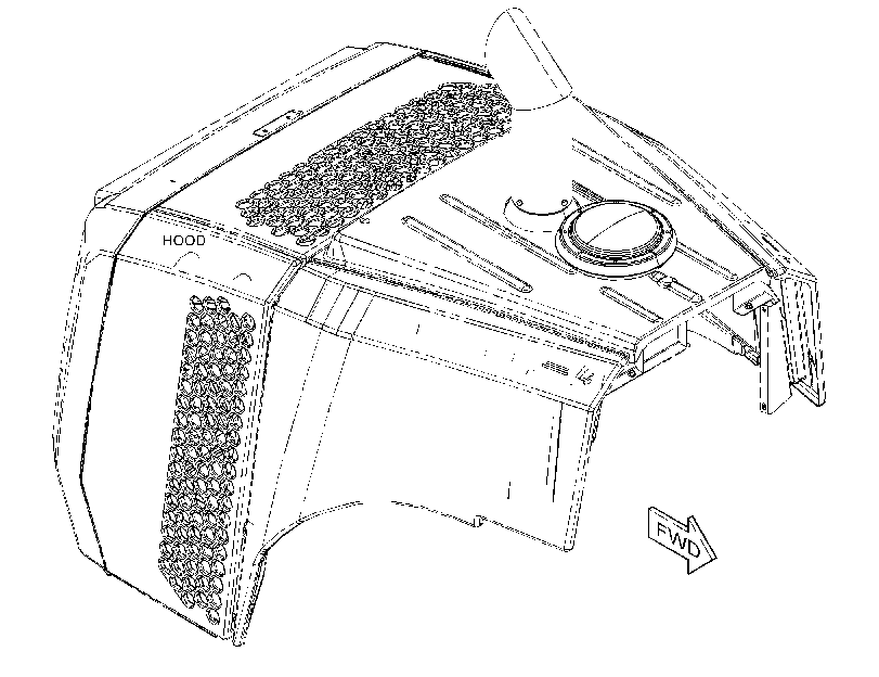 CAP AS-AIR CLEANER 3650112 CAT