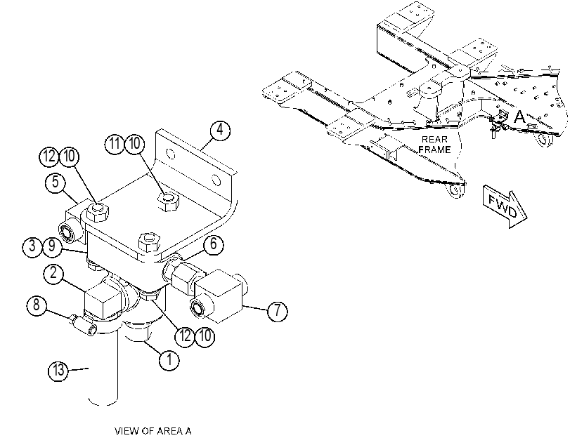 VALVE GP-RADIATOR DRAIN 3868494 CAT
