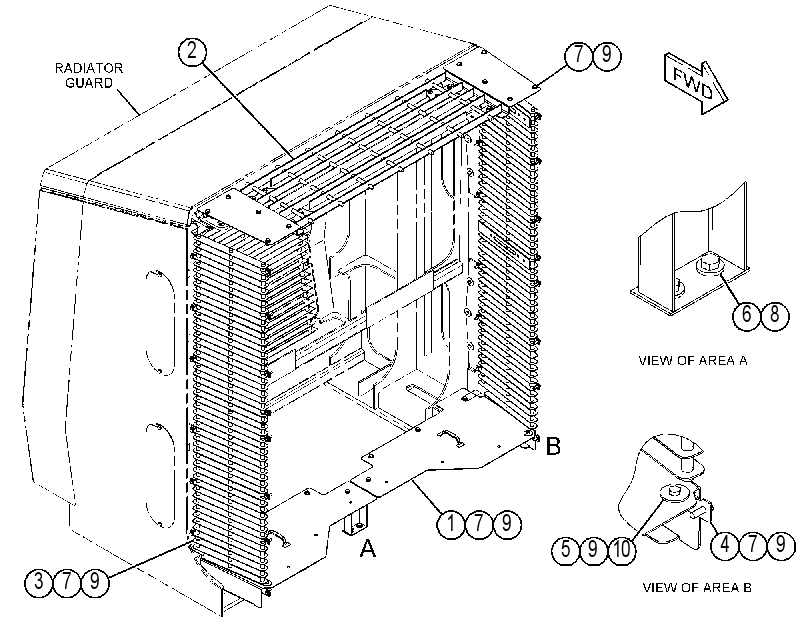 GRILL GP 3868457 CAT