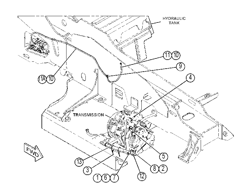 LINES GP-HYDRAULIC PUMP 4514427 CAT