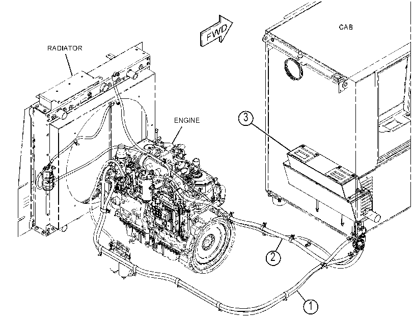 HEATER & AIR CONDITIONER AR 4492319 CAT