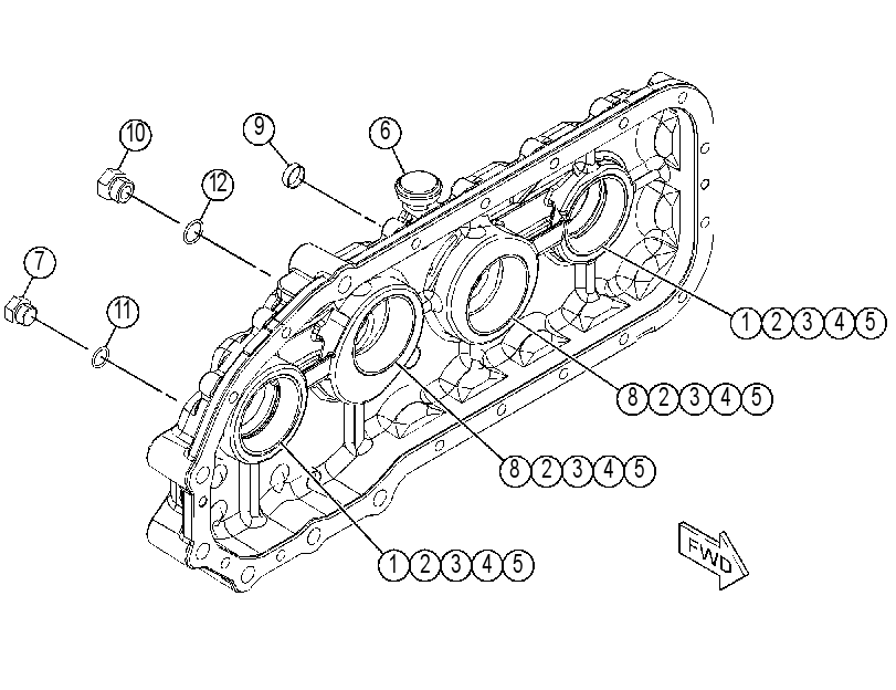 CASE GP-TRANSFER 3347518 CAT