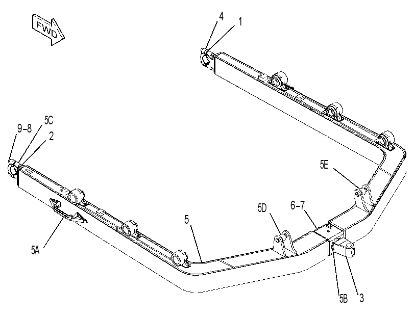 C-FRAME GP 4428008 CAT