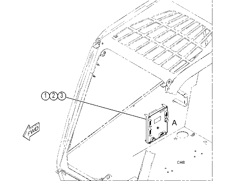 CONTROL & MOUNTING GP 4288243 CAT