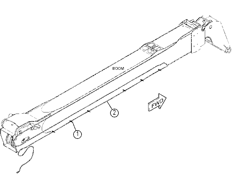 WIRING GP-BOOM 3534452 CAT