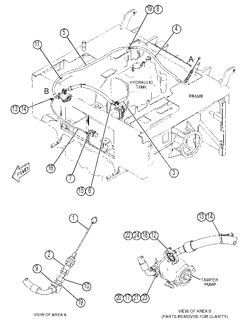 LINES GP-TAMPER 3967134 CAT