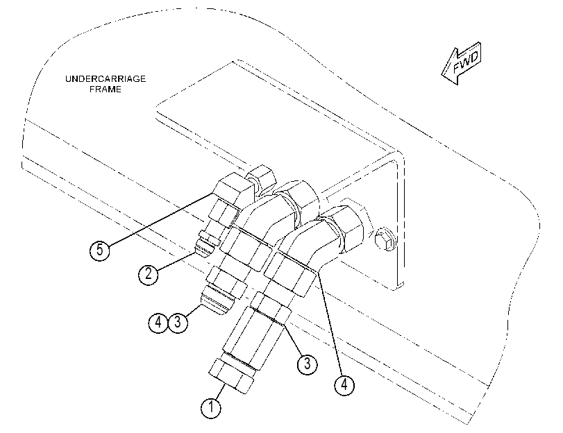 ADAPTER GP-WORK TOOL 4538573 CAT