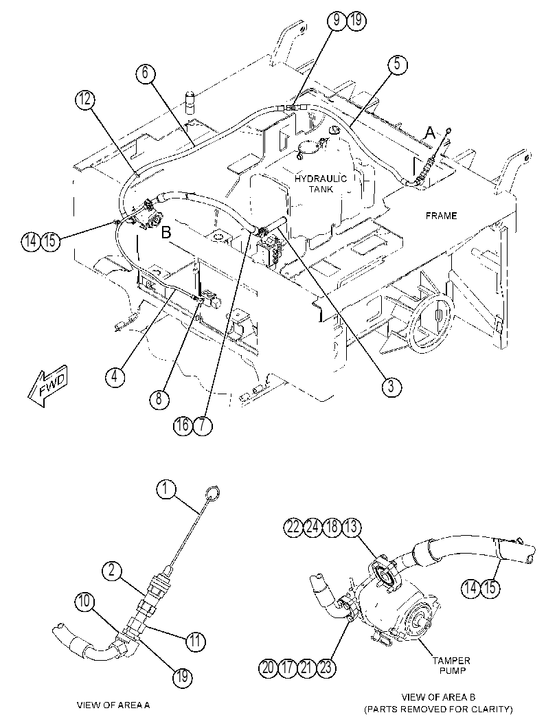 LINES GP-TAMPER 3967133 CAT
