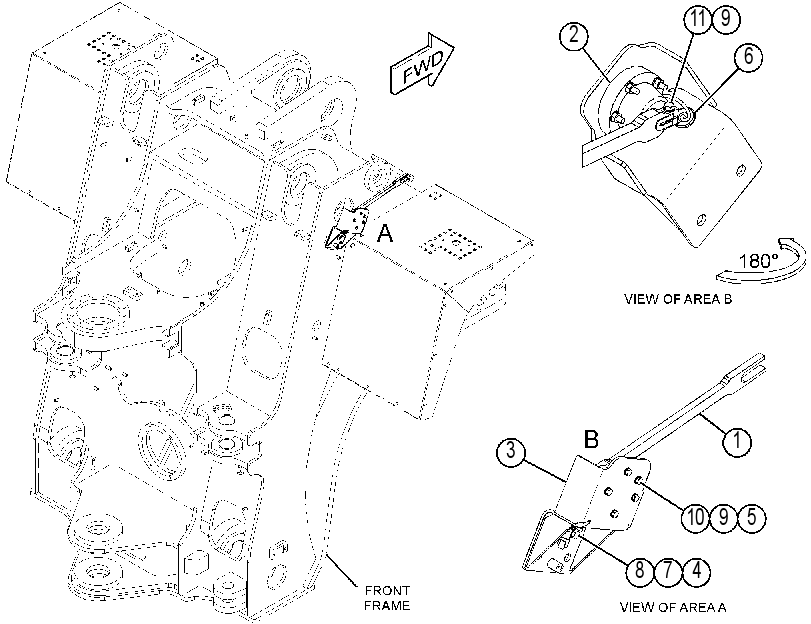 SENSOR & MTG GP-LIFT POSITION 3929843 CAT
