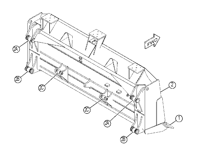 BLADE & EDGE GP-SEMI-UNIVERSAL 4427998 CAT