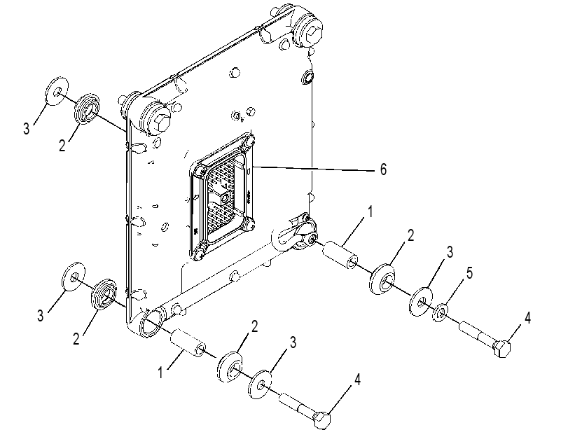 MOUNTING GP-ELECTRONIC CONTROL 3851277 CAT