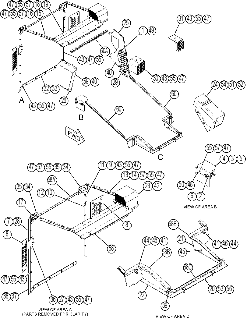 KIT-MACHINE DEBRIS 4160720 CAT