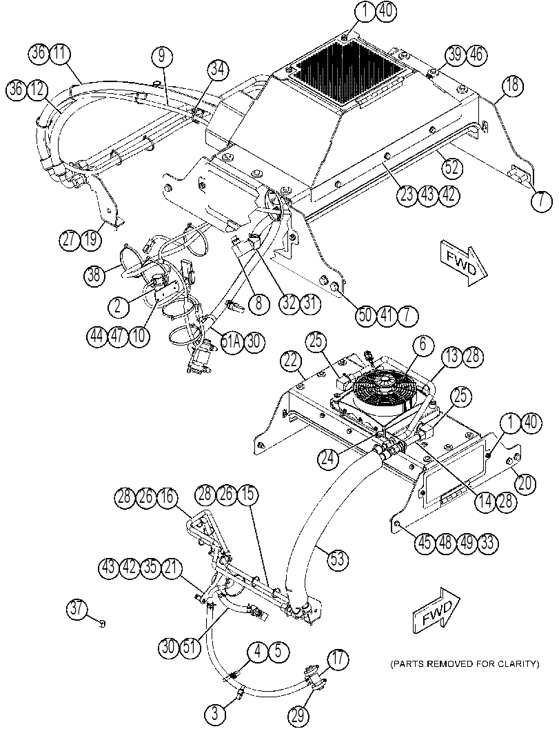KIT-HYDRAULIC OIL COOLER 4383083 CAT