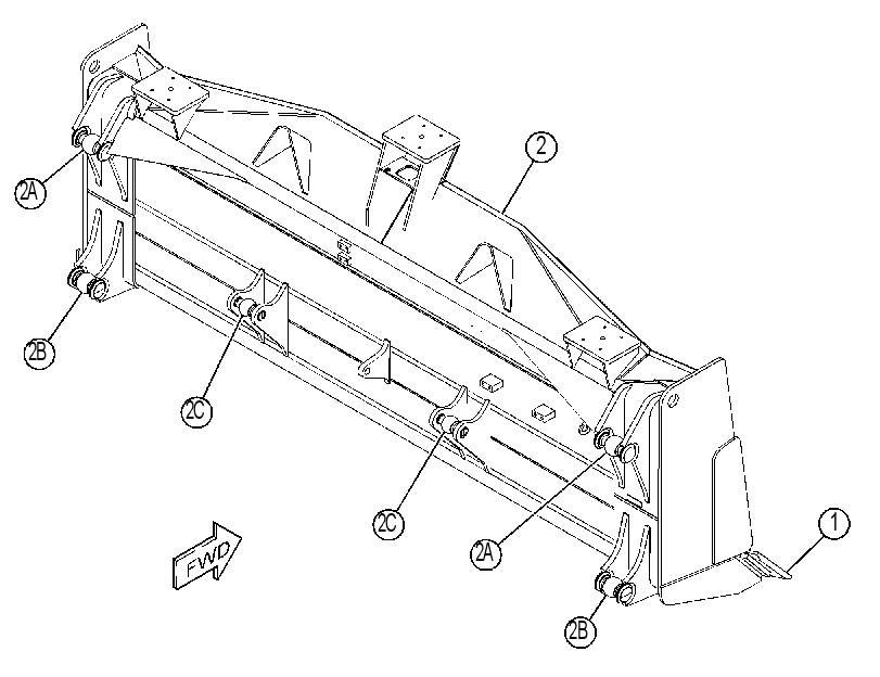 BLADE & EDGE GP-SEMI-UNIVERSAL 4330330 CAT