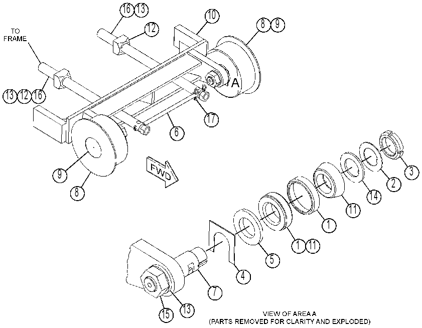 FOOTSHAFT GP 3993297 CAT