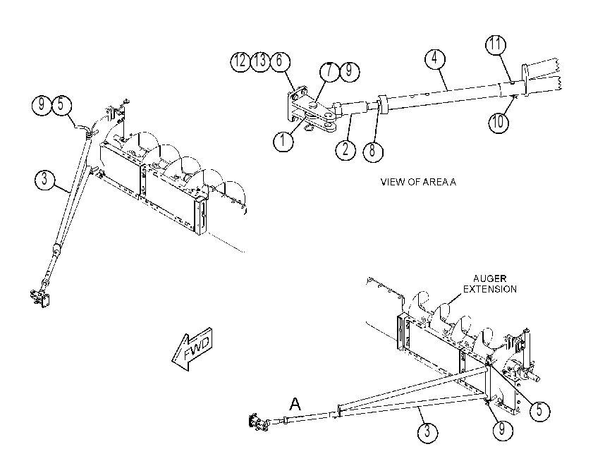 BRACE GP 4164133 CAT