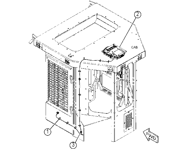 MONITOR & MOUNTING GP 4547742 CAT