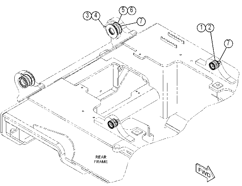 BEARING & SEAL GP-ARCH 3734624 CAT