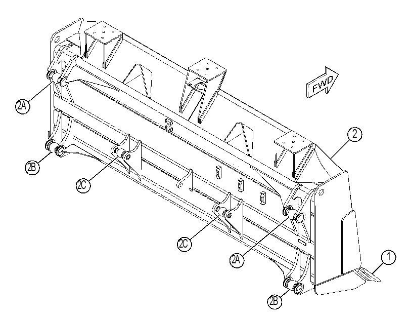 BLADE & EDGE GP-SEMI-UNIVERSAL 3902717 CAT