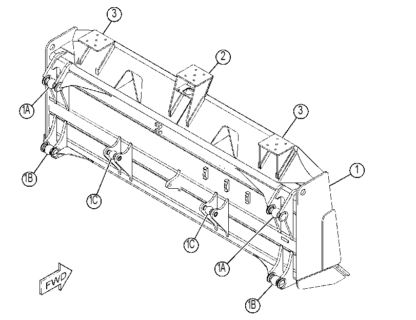 BLADE AS-SEMI-UNIVERSAL 3902718 CAT