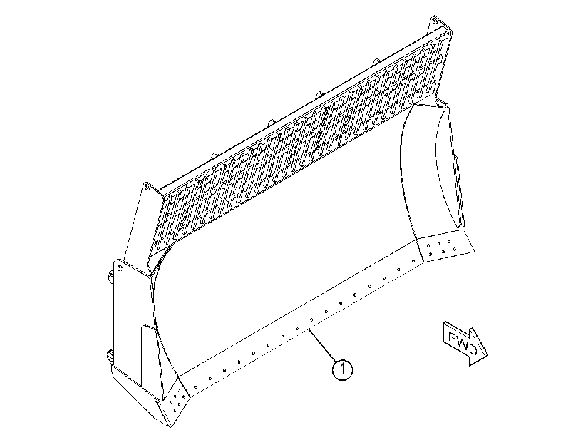 BLADE AS-SEMI-UNIVERSAL 4427997 CAT