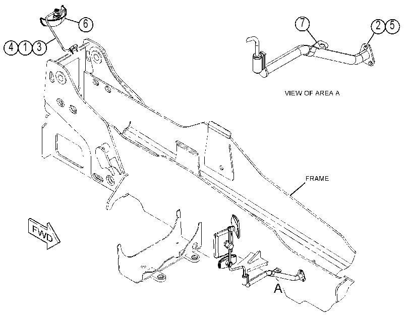 MOUNTING GP-CHASSIS 3237408 CAT