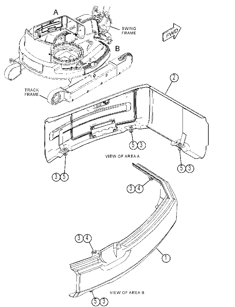 COVER GP-FENDER 4263375 CAT