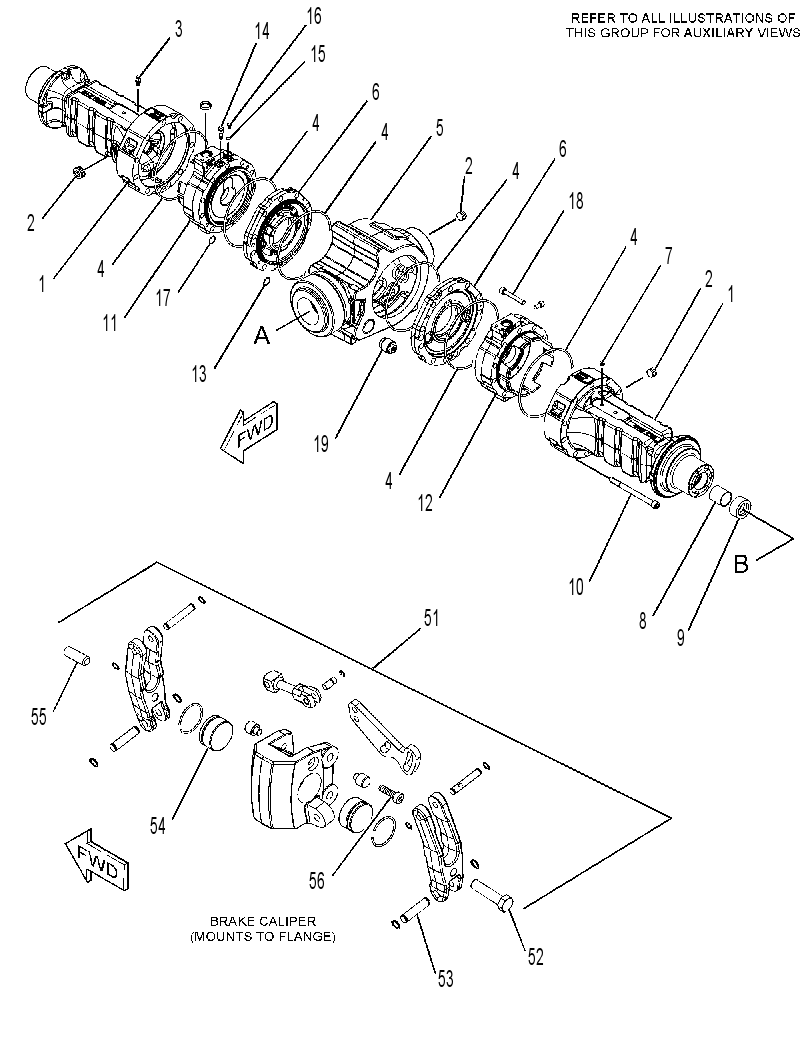 AXLE GP-FIXED 4354368 CAT