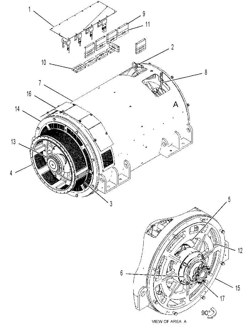 Генератор 3753685 CAT